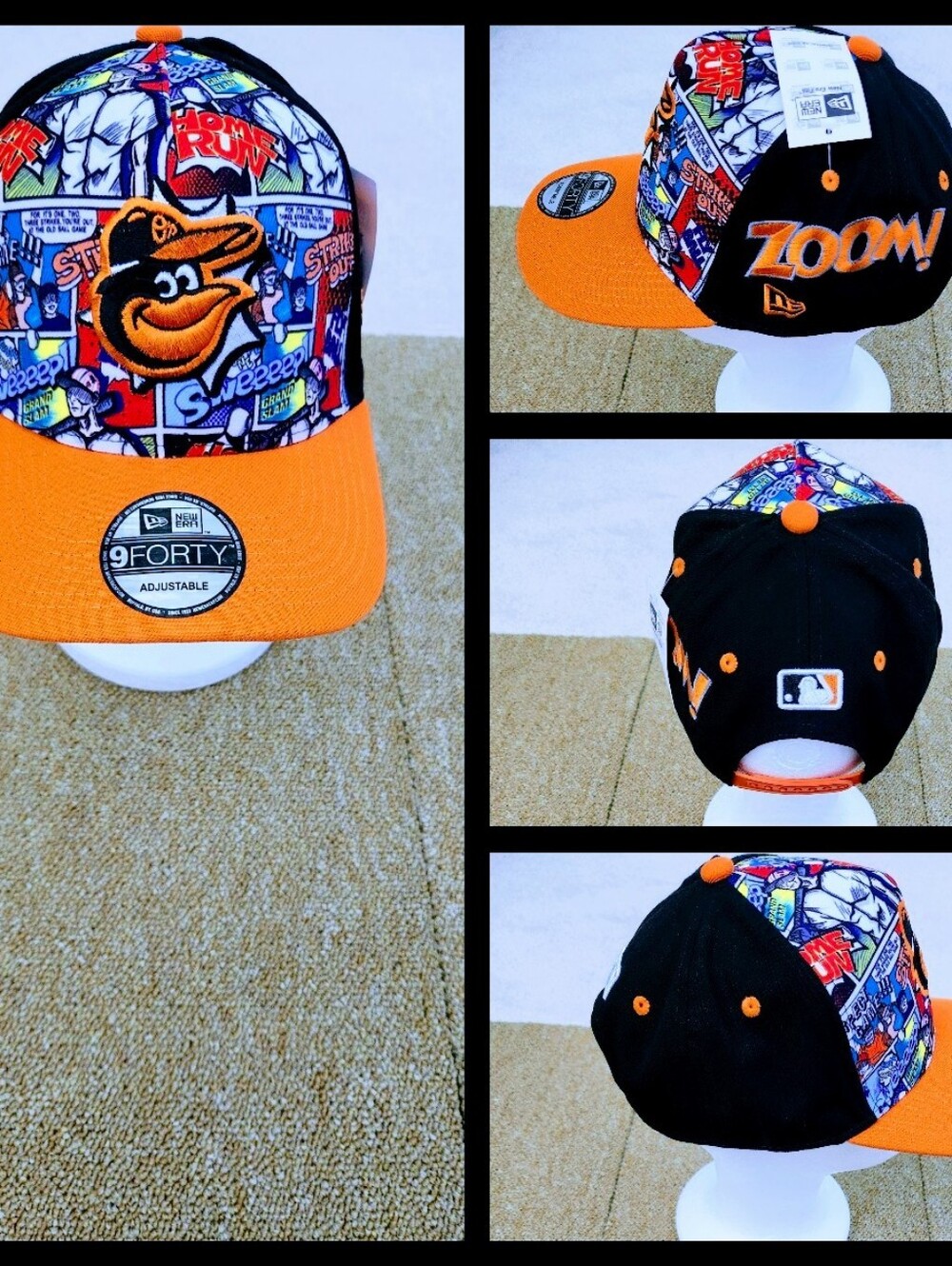 BALTIMORE ORIOLES MLB BASEBALL SNAPBACK HAT.
